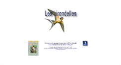 Desktop Screenshot of hirondelle.oiseaux.net